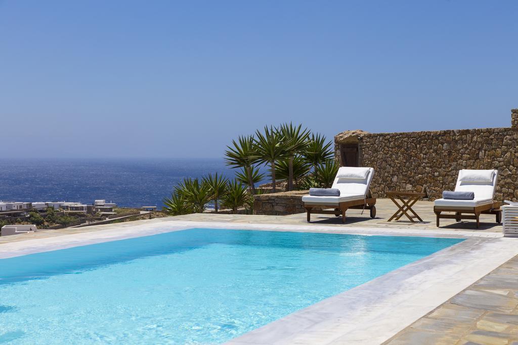Elia Sea View Luxury Villa Exteriér fotografie
