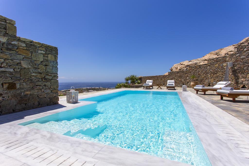 Elia Sea View Luxury Villa Exteriér fotografie